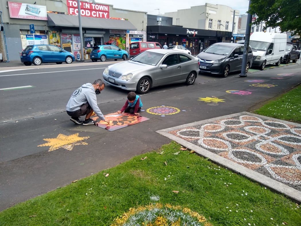 A diwali project organised by the community group SPiCE