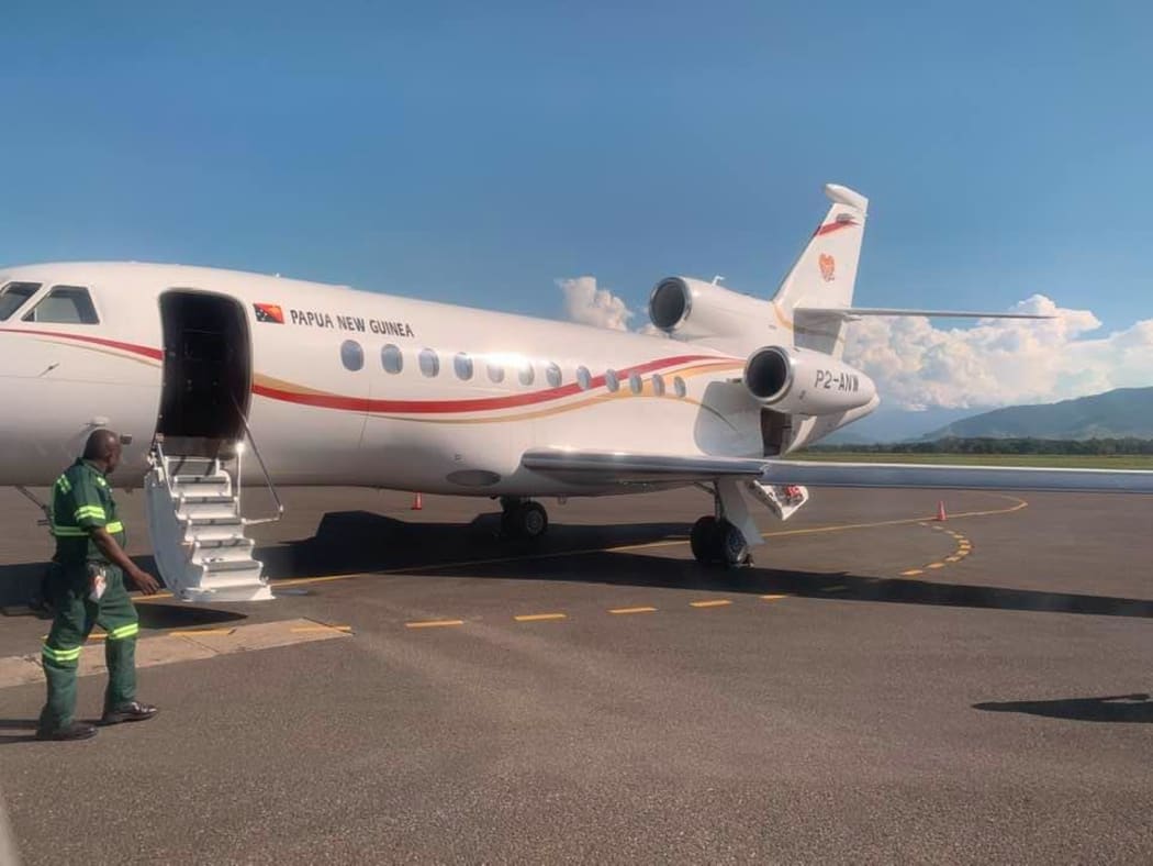 The Falcon Jet.