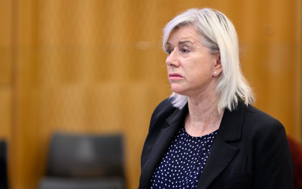 280425 KAI SCHWOERER
Pip Currie speaks for Corrections during the coroner's inquest looking into the oversights before the murder of Juliana Bonilla-Herrera.