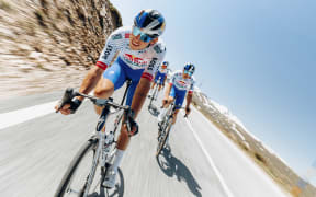 New Zealand cyclist Laurence Pithie,