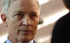 Phil Goff was among those to attend a meeting at the University of Auckland on 1 April 2016 after a series of violent attacks on international students.