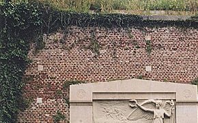 The memorial to the New Zealand Defence Force in Le Quesnoy.
