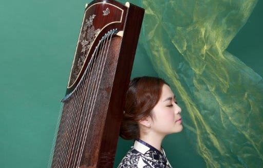 Guzheng virtuoso Xia Jing, photo courtesy Xia Jing