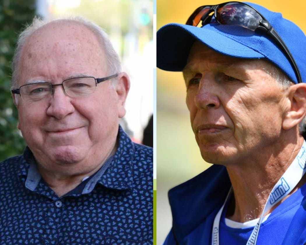 Keith Quinn and  Gordon Tietjens