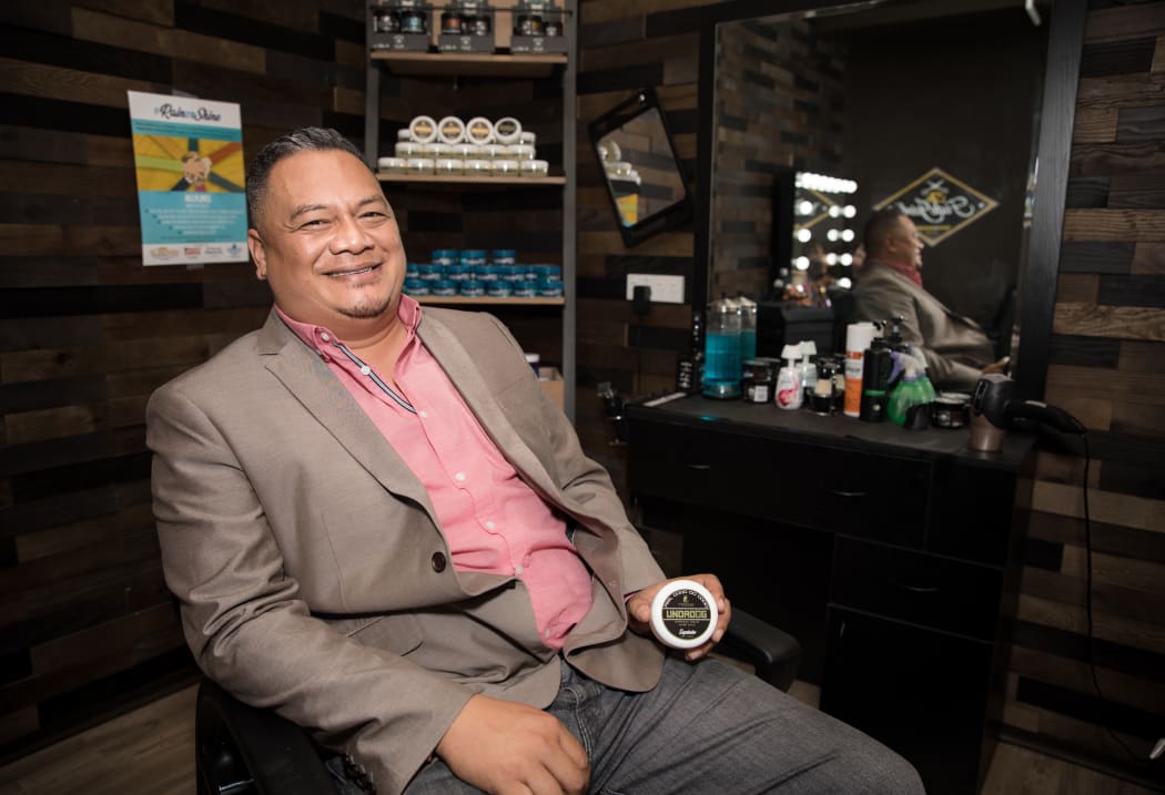 Suicide survivor Tuala Tusani on a mission to save lives with his UNDADOG hair wax.