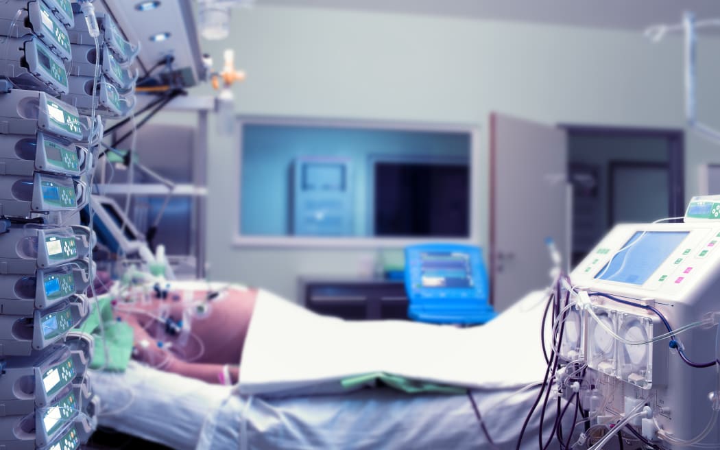 A file photo of a patient in the Intensive Care Unit (ICU)