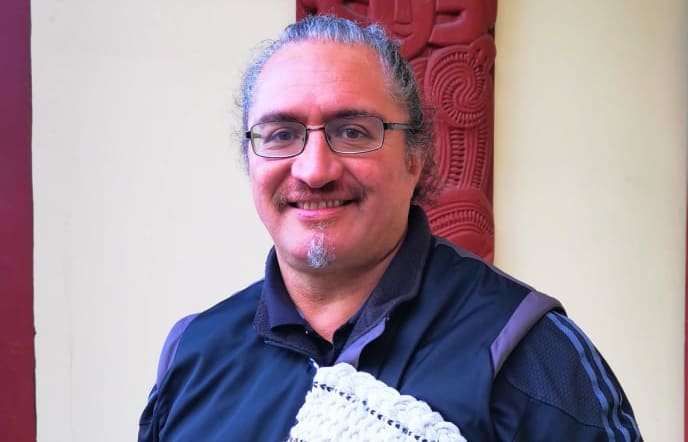Tumu Whakarae of Te Mātāwai, Poia Rewi.
