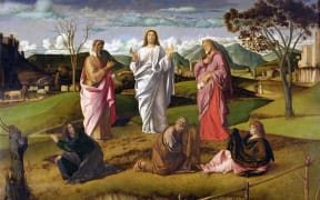 Transfiguration of Christ - Bellini, c.1497