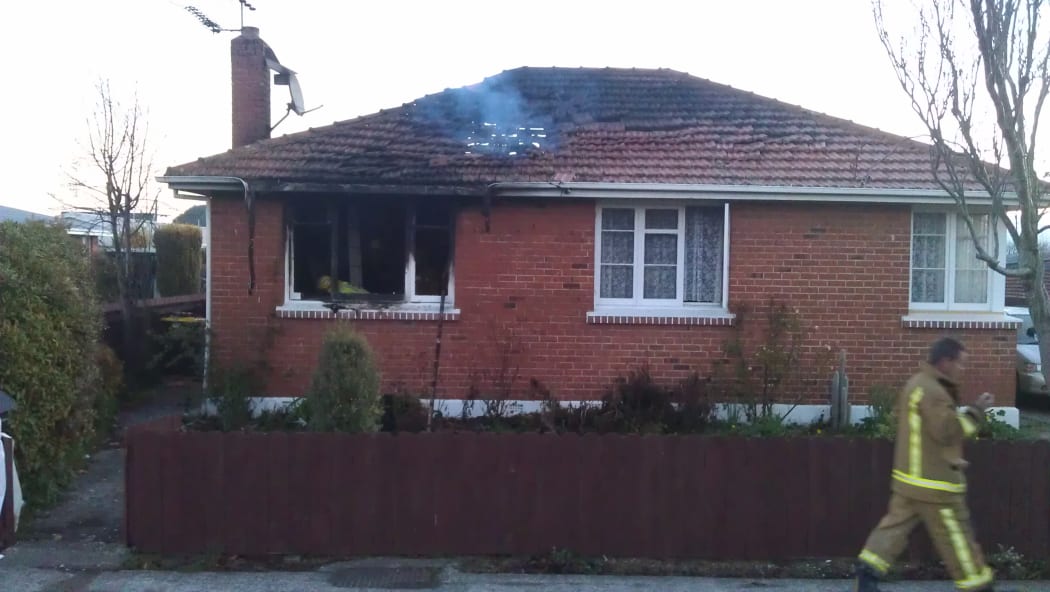 Two explosions occurred at the house on Gordon Road.