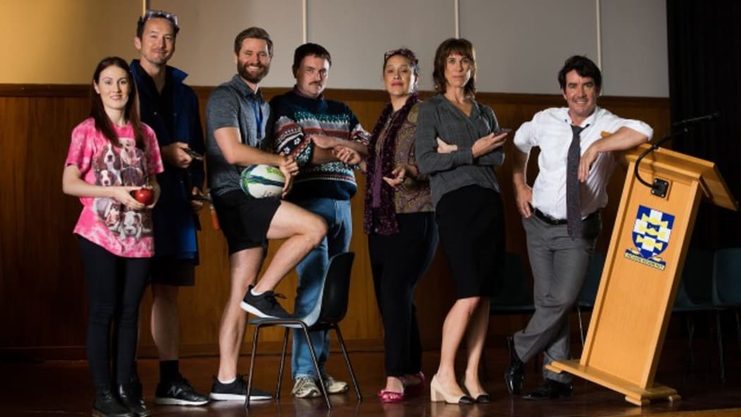The cast of Educators on TVNZ