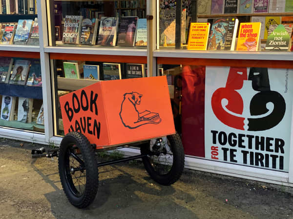 A Canadian buyer was sending multiple book orders to Book Haven in Newtown.
