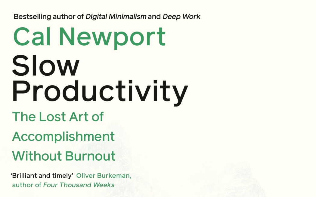 Slow Productivity book cover