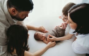 Hayley Lyttle and her family.