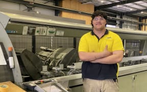 Nathaniel Lua was one of the first to complete the programme and had taken a job as a machine operator at APL Manufacturing.