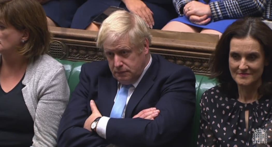 Boris Johnston at 10th September vote defeat