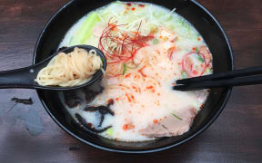 Bowl of ramen from Ramen Takara