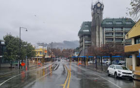 Wet weather in Nelson, with the Maitai River currently at a low level.