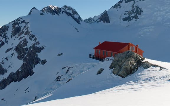 The missing climbers flew into Plateau Hut at 3.30pm on Saturday planning to summit via Zurbriggen Ridge.