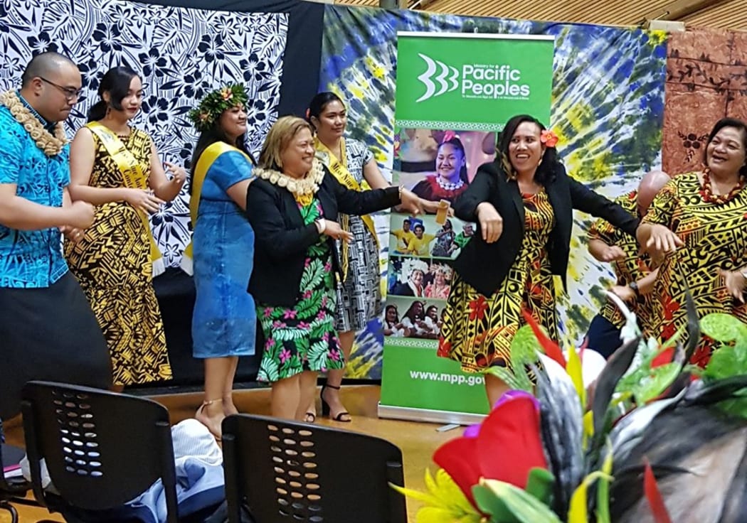 Niueans celebrate their culture and language with songs and dances.