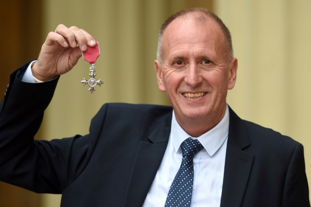 Vernon Unsworth was given an MBE for helping rescue the trapped boys.
