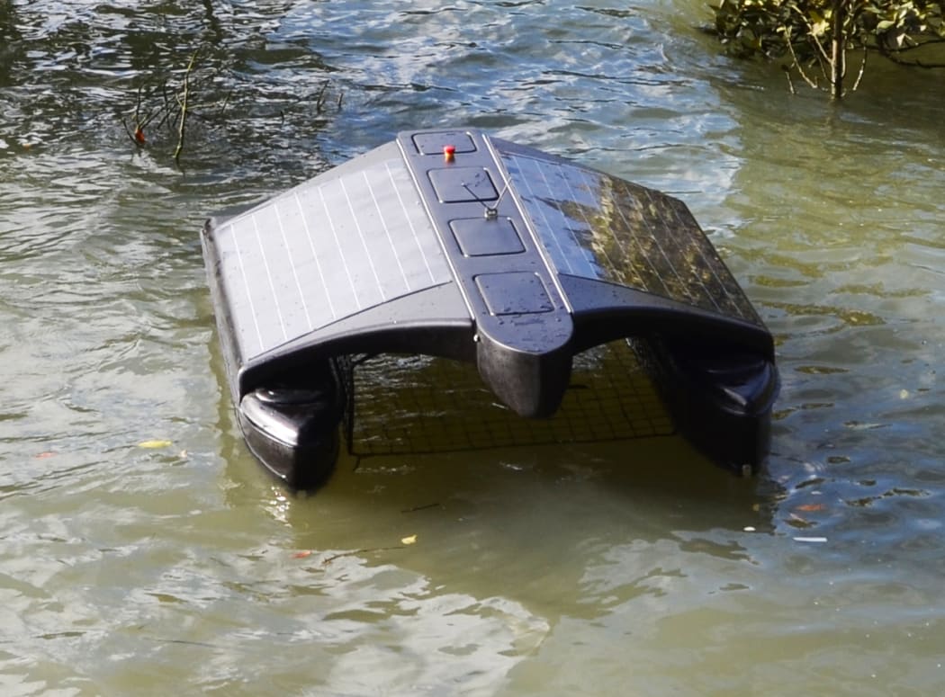 The latest drone created by Andrew Lee and his wife Paula Buckley.