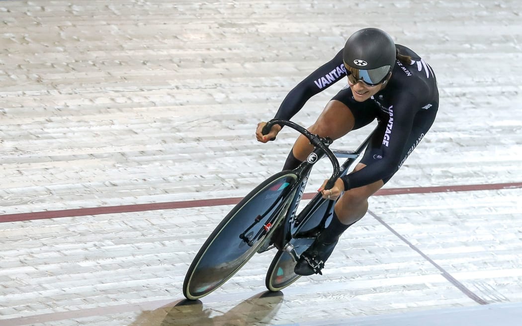 New Zealand cyclist Natasha Hansen.