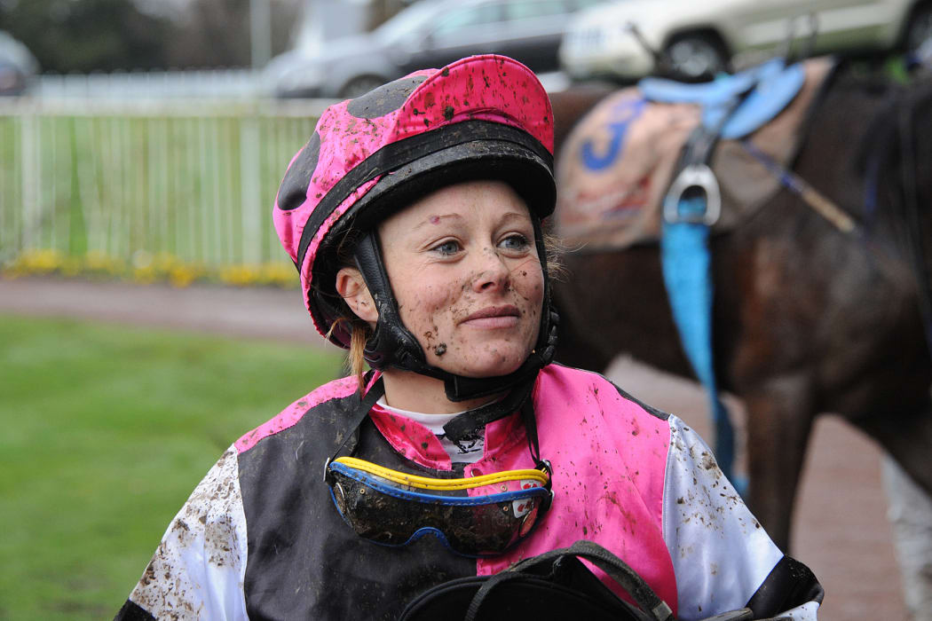 Jockey Rebecca Black.