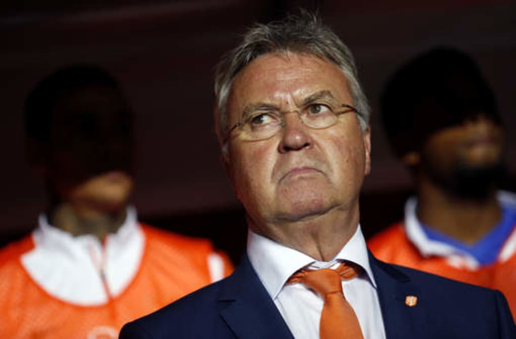Guus Hiddink has resigned at coach of the Netherlands.