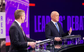 TVNZ Leaders Debate held on 19 September with Labour's Chris Hipkins and National's Christopher Luxon.