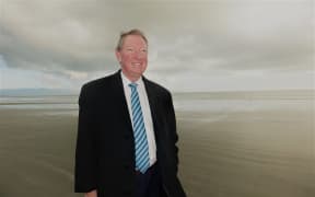 Nelson MP Dr Nick Smith on Tahunanui Beach