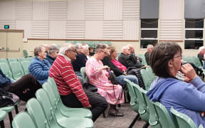 About 40 people turned out to Thursday's meeting on the delayed Rangiora after hours clinic.