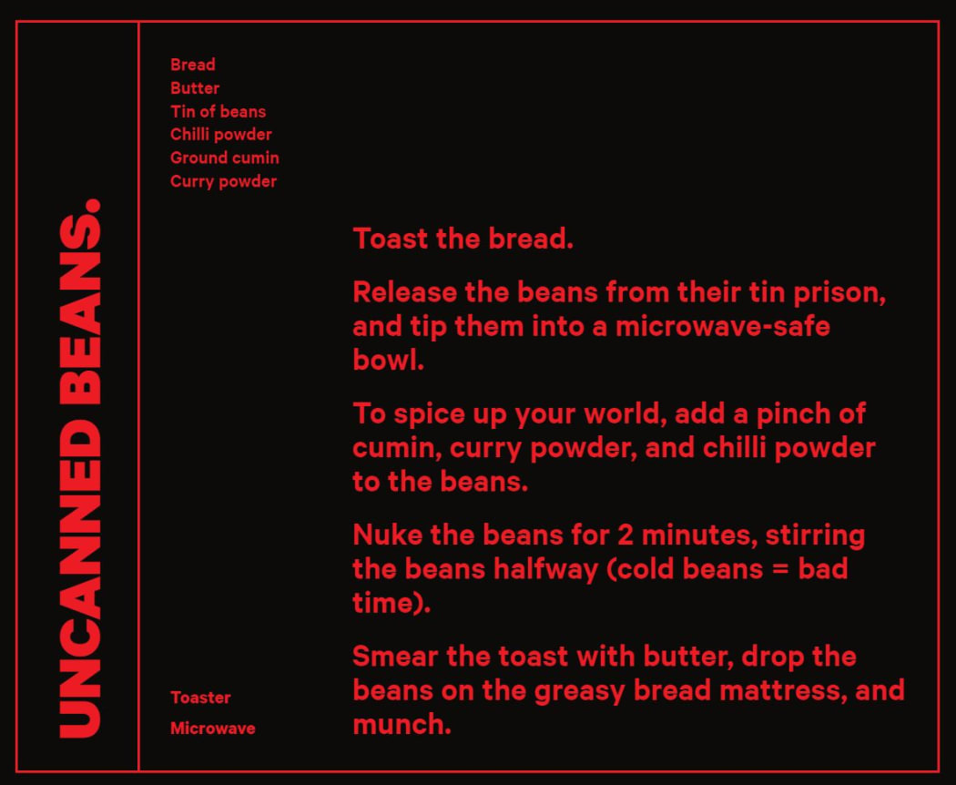 recipe for uncanned beans