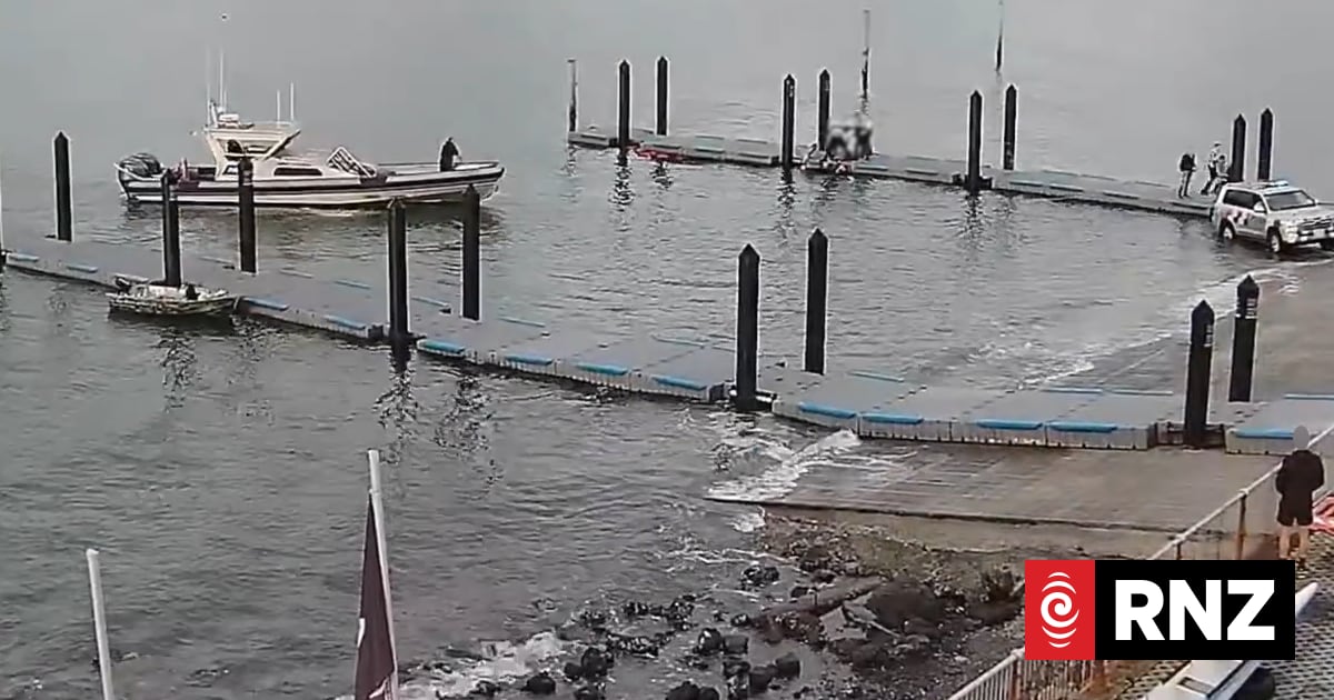 Police officer uses axe to rescue driver in submerged car