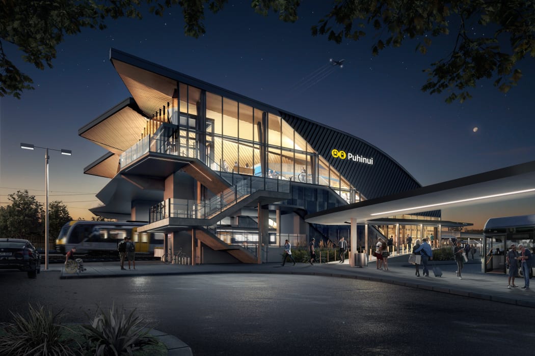 Puhinui station exterior