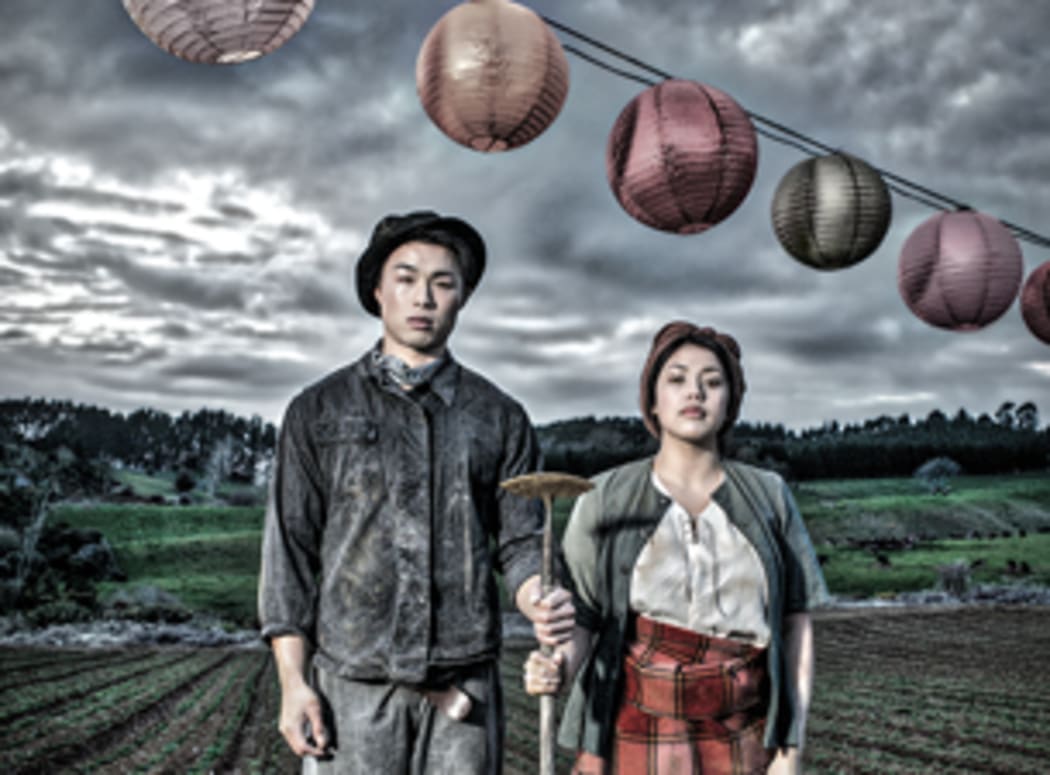 An image from the production The Mooncake and the Kumara