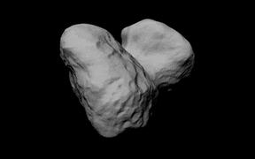 A full rotation of the comet's body takes just over 12.4 hours.