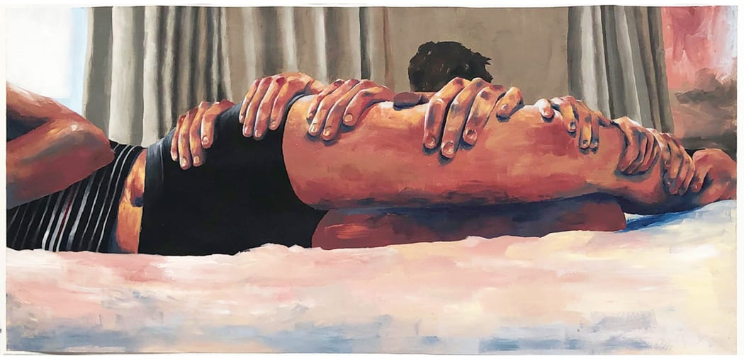 Painting by Ruby Brown, Year 13, Northcote College