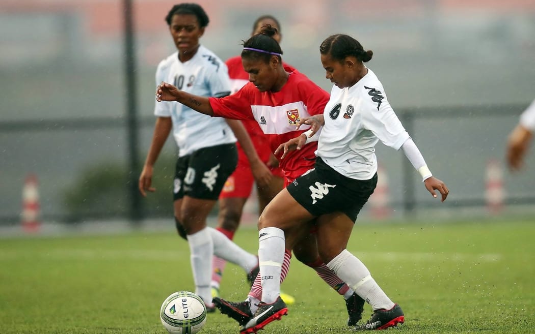 Fiji and Papua New Guinea are challenging for second place at the OFC Under 19 Championship.