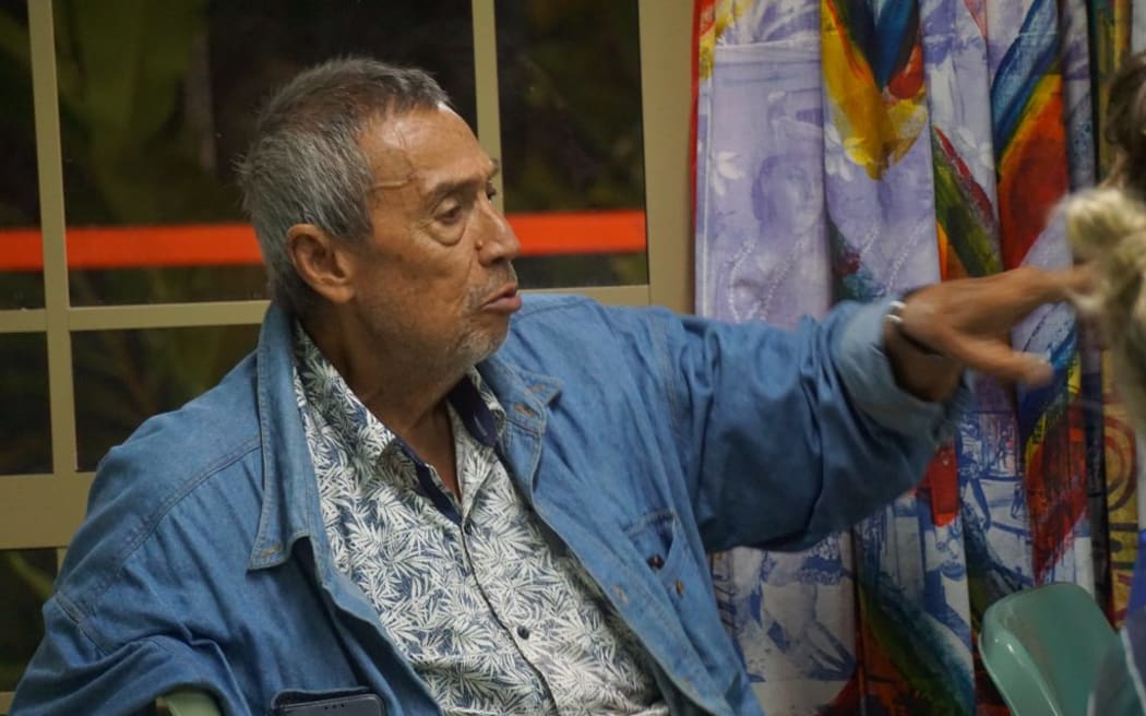 George Pitt at the evening event held at the University of the South Pacific for Dr Paul Allsworth. TALAIA MIKA/ 25042104