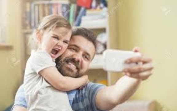 father and daughter
