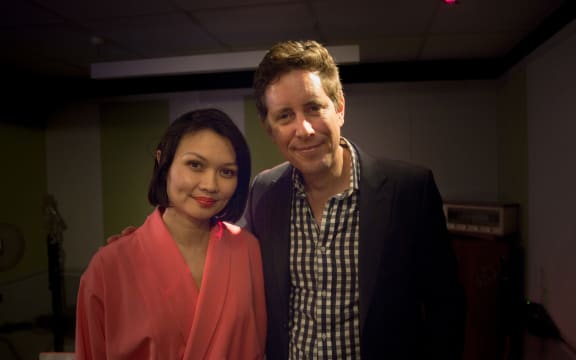 Bic Runga with Wallace Chapman