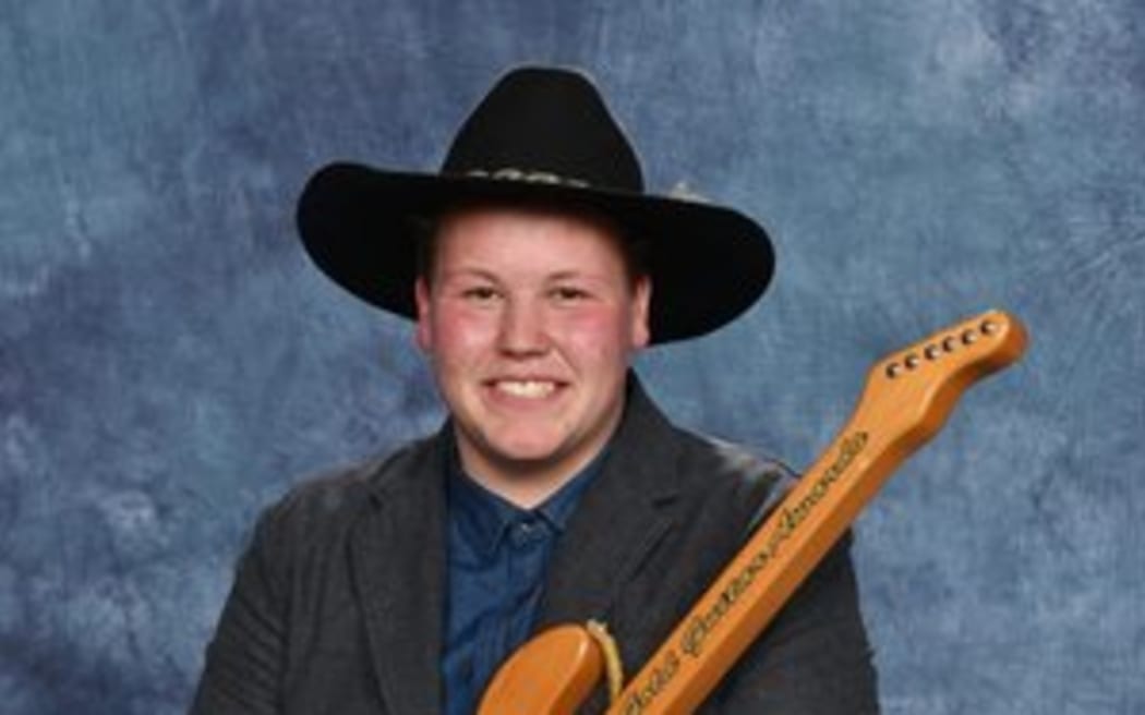 Zac Griffiths at the 2021 NZ Gold Guitar Awards