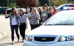 Staff, students and faculty are evacuated from the college.