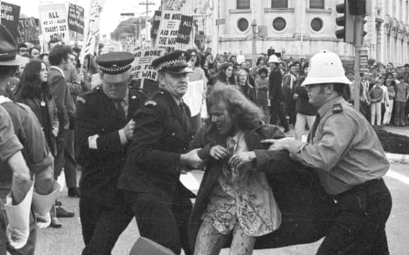 anti-Vietnam War protest (1971):