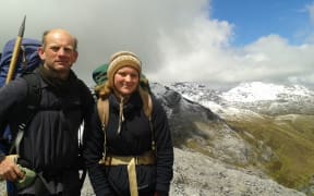 Richard Walker and 14 year old daughter Maryanne Walker in the Mt Owen area.