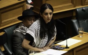 Golriz Ghahraman speaks at Parliament