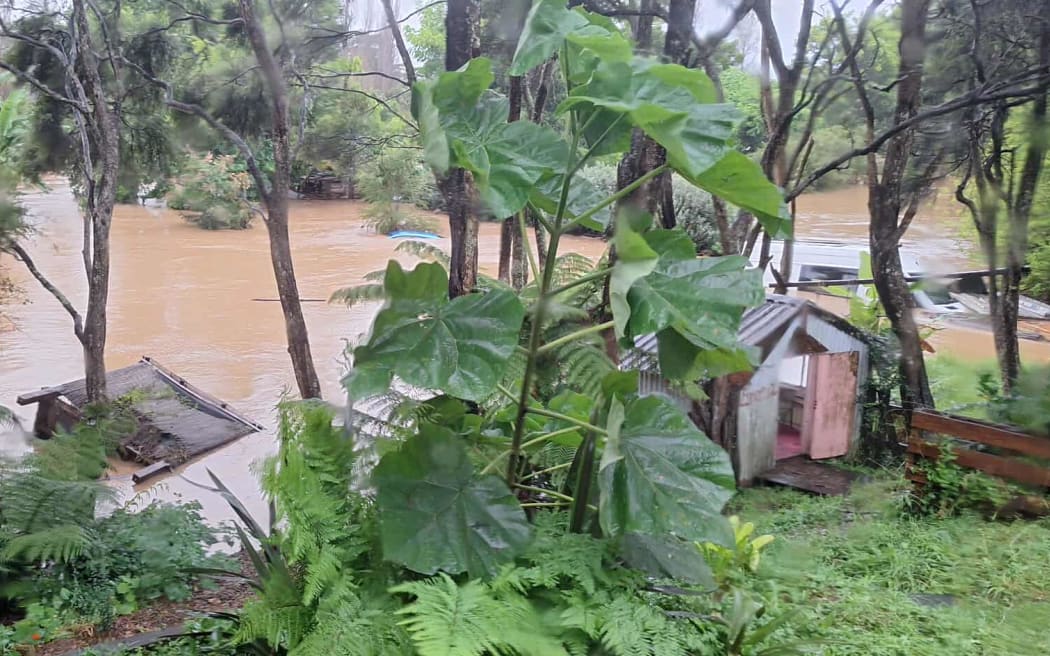 The Cook whānau’s Takahue property flooded with terrifying speed during the 26 March storm.