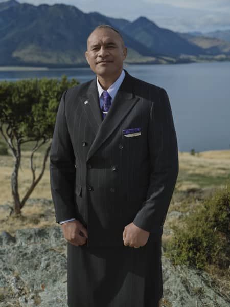 The new Air New Zealand uniform designed by Emilia Wickstead, 2025.