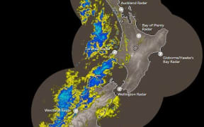 Rain is starting to fall, breaking the record high temperatures over the last couple of days.