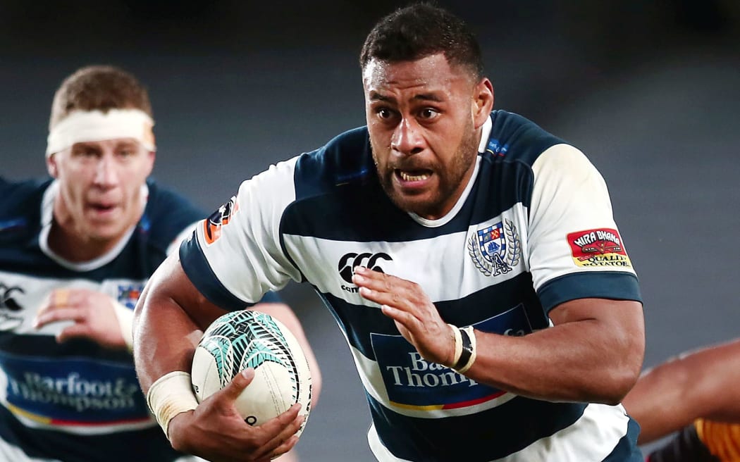 Auckland's Patrick Tuipulotu comes into the All Blacks starting lineup.